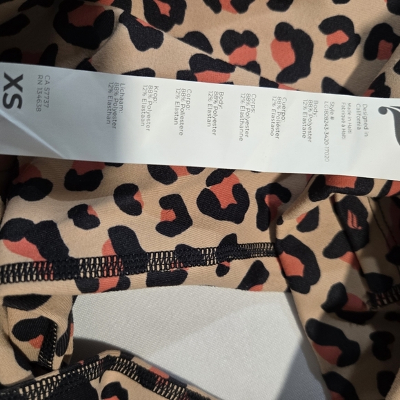 Fabletics Leopard Print Leggings - Picture 13 of 13